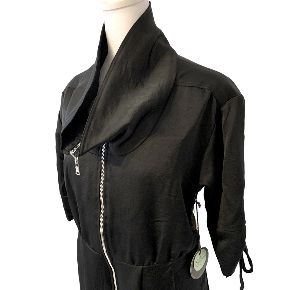 Eva Franco | NWT Fabian Mini Dress Black Size 4 - Picture 10 of 15